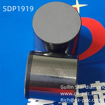diamètre polycristallin de Diamond Compact 19.05mm de taille de 19mm pour le Pourage de gaz de pétrole