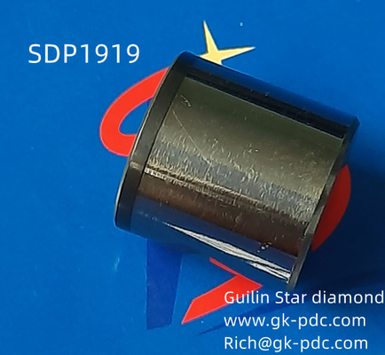 diamètre polycristallin de Diamond Compact 19.05mm de taille de 19mm pour le Pourage de gaz de pétrole