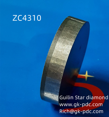 certificat polycristallin du diamètre PDC Diamond Compact ISO9001 de 42.6mm