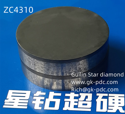 certificat polycristallin du diamètre PDC Diamond Compact ISO9001 de 42.6mm