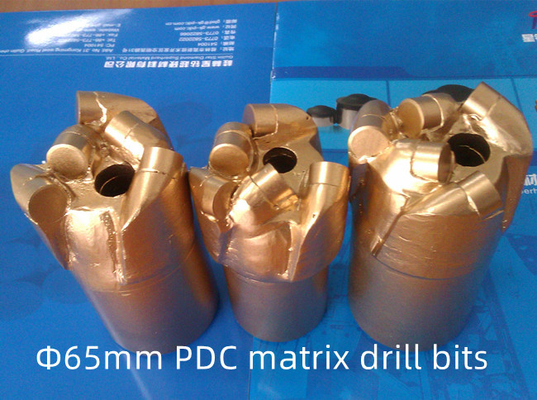 Utilisation de mine de charbon du diamètre 65mm de peu de perceuse du corps PDC de Matrix du certificat ISO9001