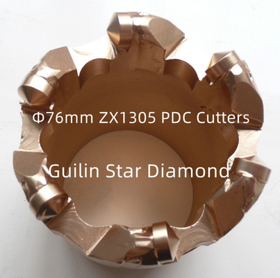certificat du peu de perceuse de noyau de 76mm PDC ISO9001 pour l'exploration géologique