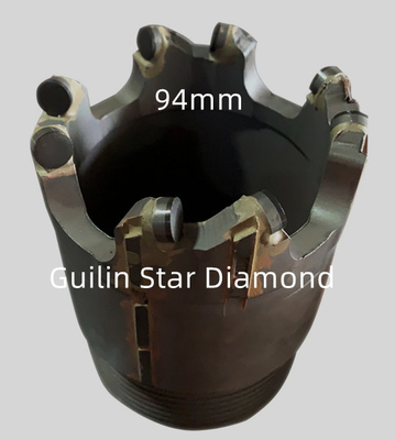 Diamètre du peu de perceuse de noyau d'OEM PDC 96mm pour l'exploration de ressource