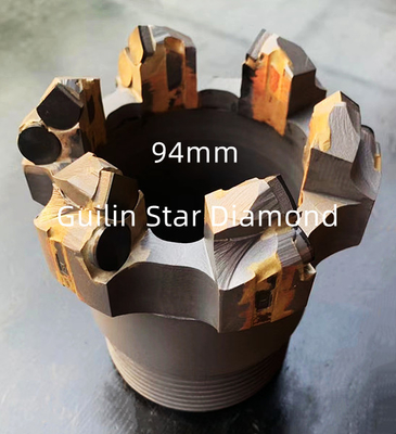 Diamètre du peu de perceuse de noyau d'OEM PDC 96mm pour l'exploration de ressource