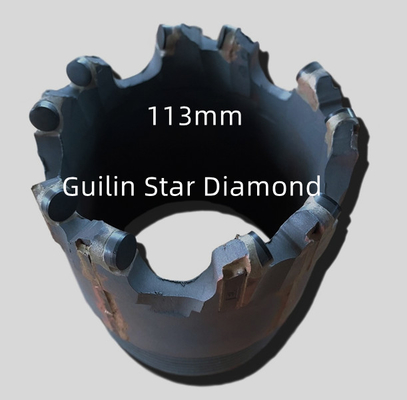 Diamètre du peu de perceuse de noyau d'ISO9001 PDC 113mm pour l'exploration de construction concrète