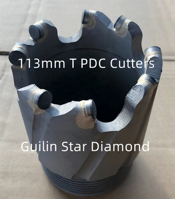 Diamètre du peu de perceuse de noyau d'ISO9001 PDC 113mm pour l'exploration de construction concrète