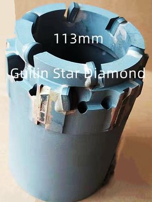 Diamètre du peu de perceuse de noyau d'ISO9001 PDC 113mm pour l'exploration de construction concrète