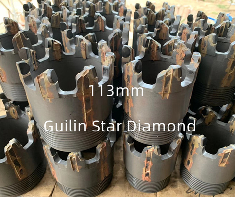 Diamètre du peu de perceuse de noyau d'ISO9001 PDC 113mm pour l'exploration de construction concrète