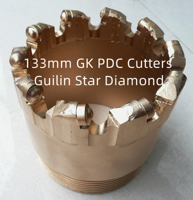 Diamètre durable du peu de perceuse de noyau de PDC 133mm pour l'eau de surface Pourant bien