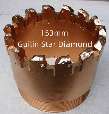 peu de perceuse de noyau de 153mm PDC pour l'exploration géologique de ressource