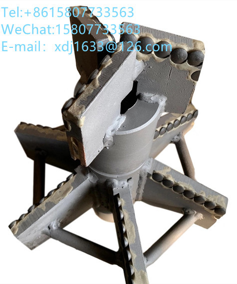 type durable peu d'entrave du corps en acier PDC 331mm pour le perçage de puits d'eau