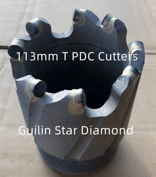 Diamètre du peu de perceuse de noyau d'ISO9001 PDC 113mm pour l'exploration de construction concrète