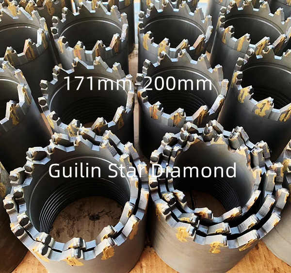 Peu de noyau d'ODM PDC d'OEM 171mm pour l'eau de surface Pourant bien